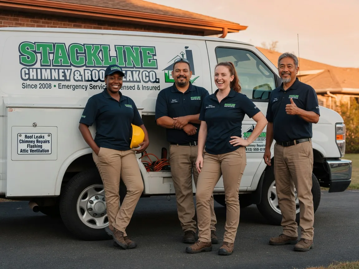 Chimney flashing repair company in Parryville, PA